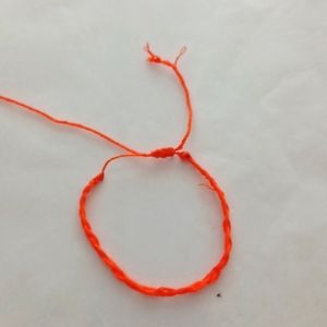 Handmade Orange bracelet